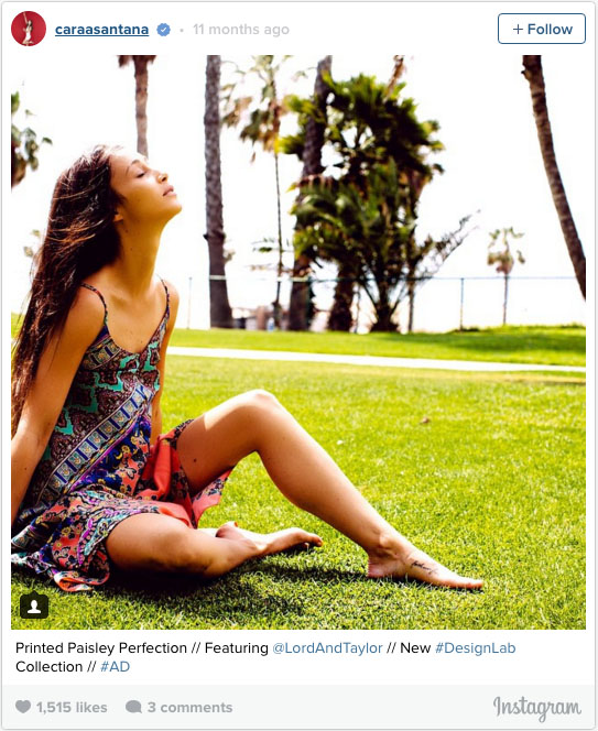 Lord & Taylor Settles with FTC over deceptive marketing via paid Instagram posts