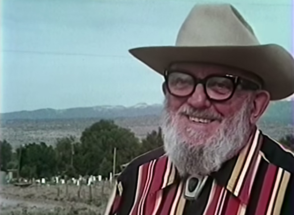 Ansel Adams discusses Moon Over Hernandez in Previously Unreleased Footage