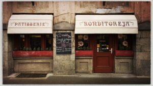 Patisserie in Paris taken on an iPhone