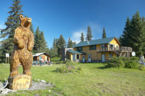 Students stay at the Silver Salmon Creek Lodge during the Alaska photography workshop